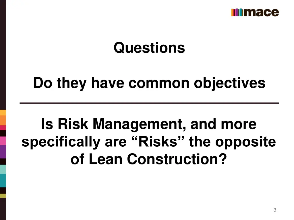 questions