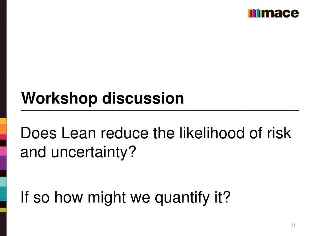workshop discussion