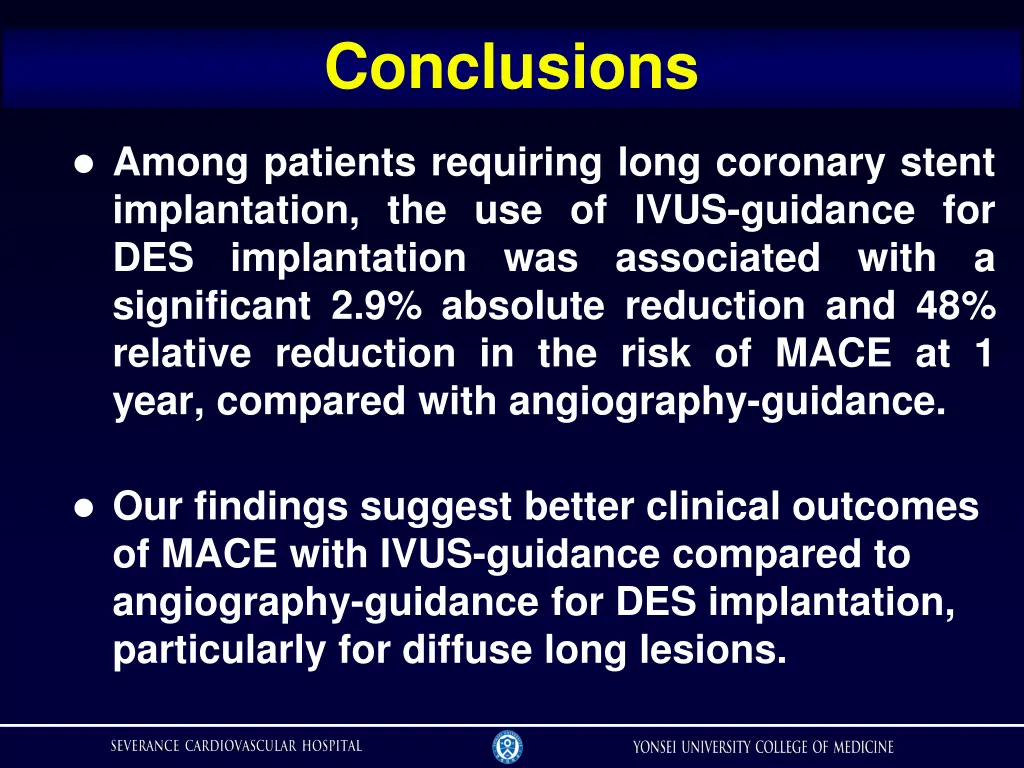 conclusions