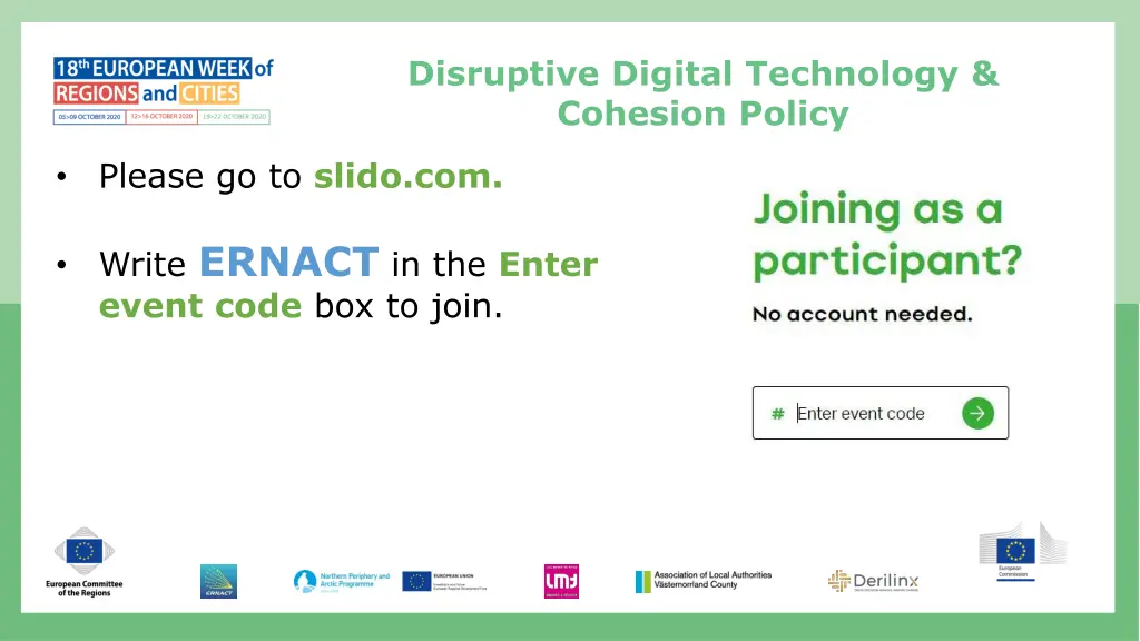 disruptive digital technology cohesion policy 4