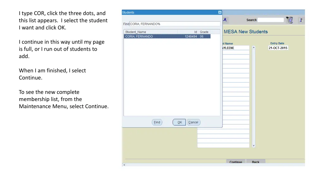 i type cor click the three dots and this list