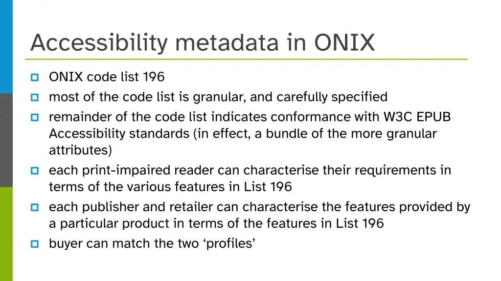 accessibility metadata in onix 2