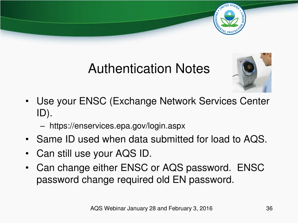 authentication notes