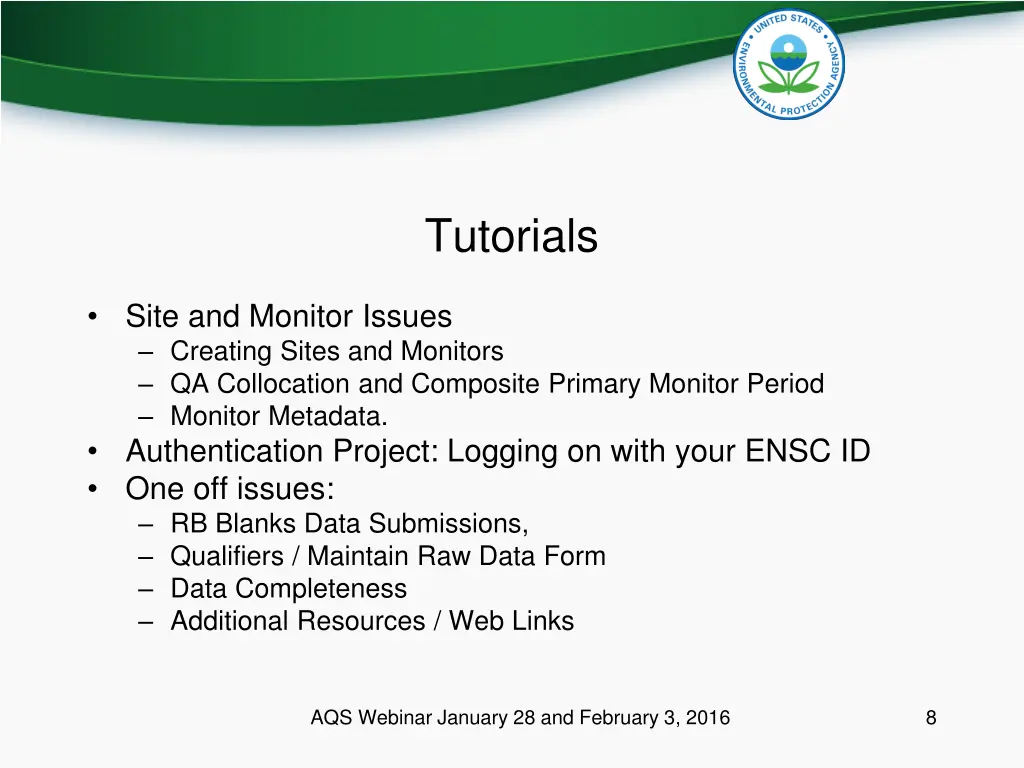 tutorials