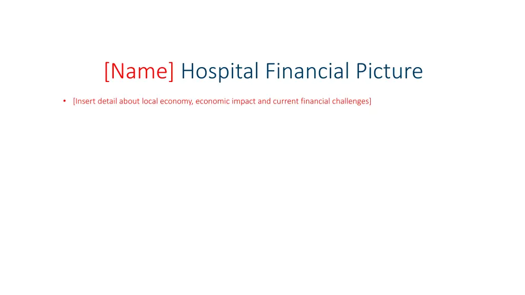 name hospital financial picture