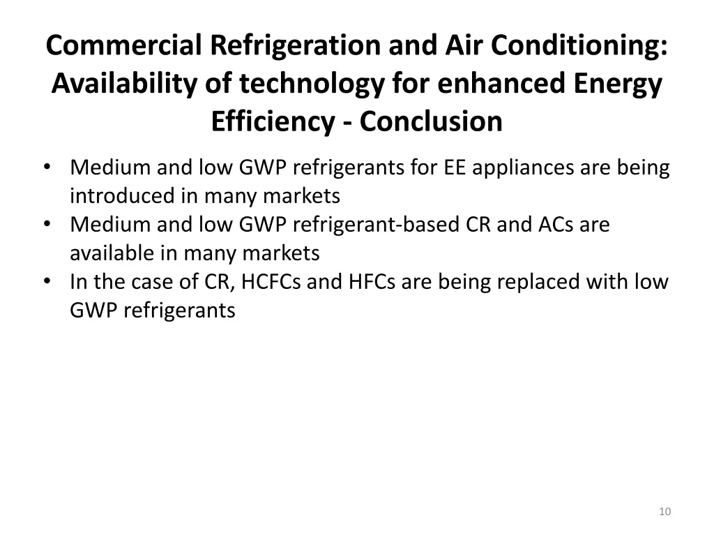 commercial refrigeration and air conditioning