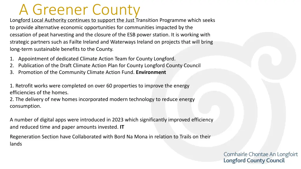 a greener county longford local authority