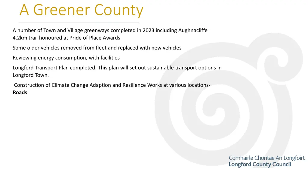 a greener county