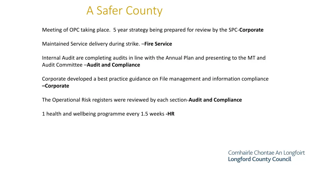 a safer county 1