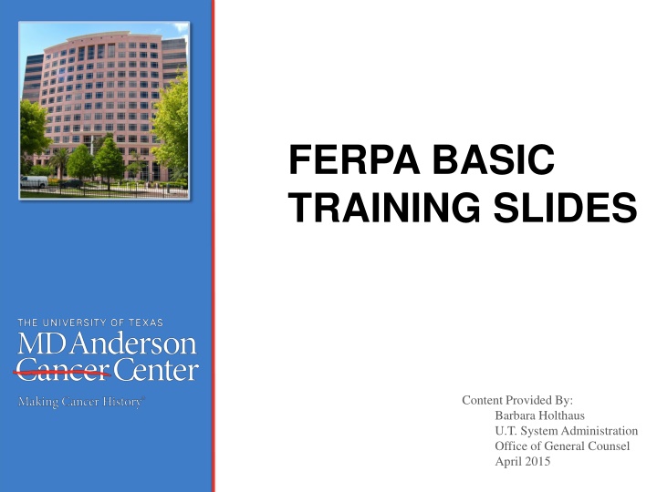 ferpa basic training slides