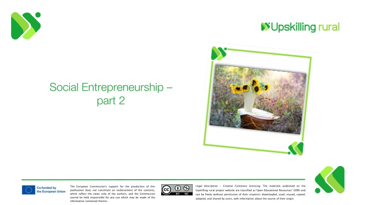 social entrepreneurship part 2