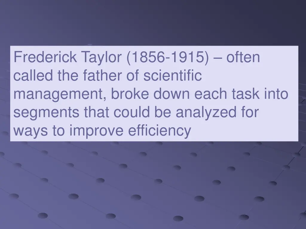 frederick taylor 1856 1915 often called