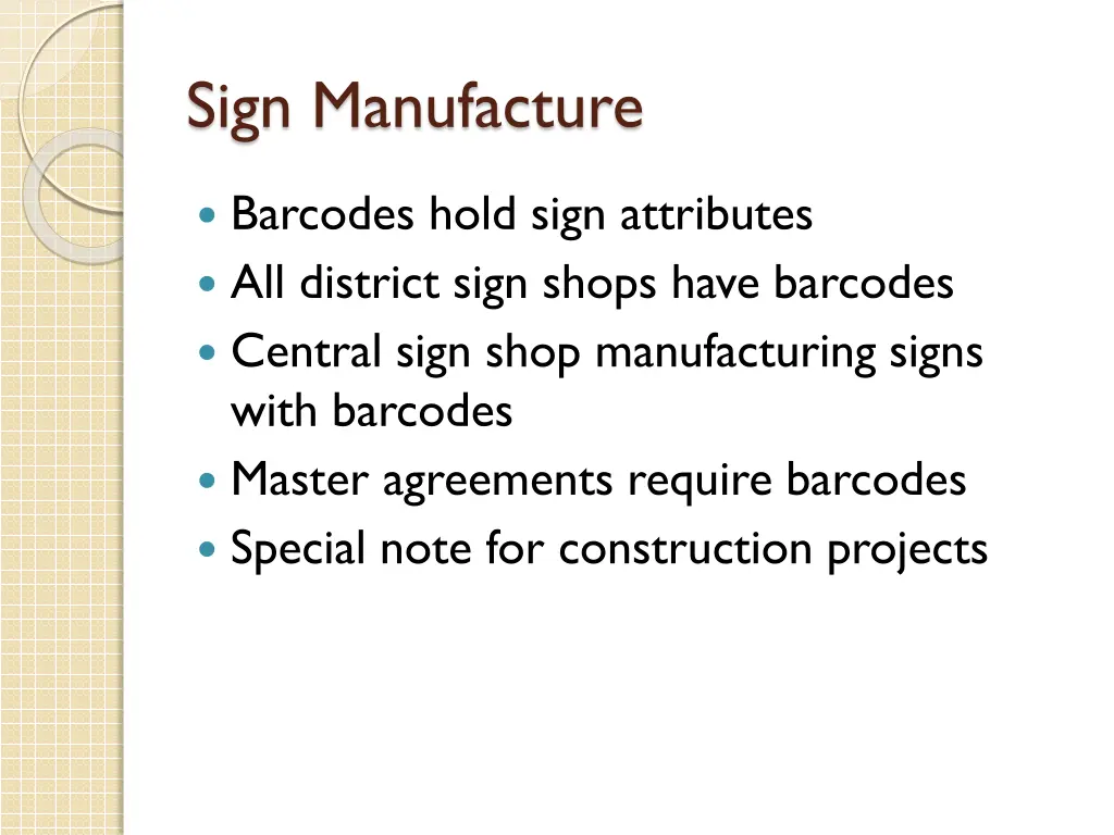 sign manufacture