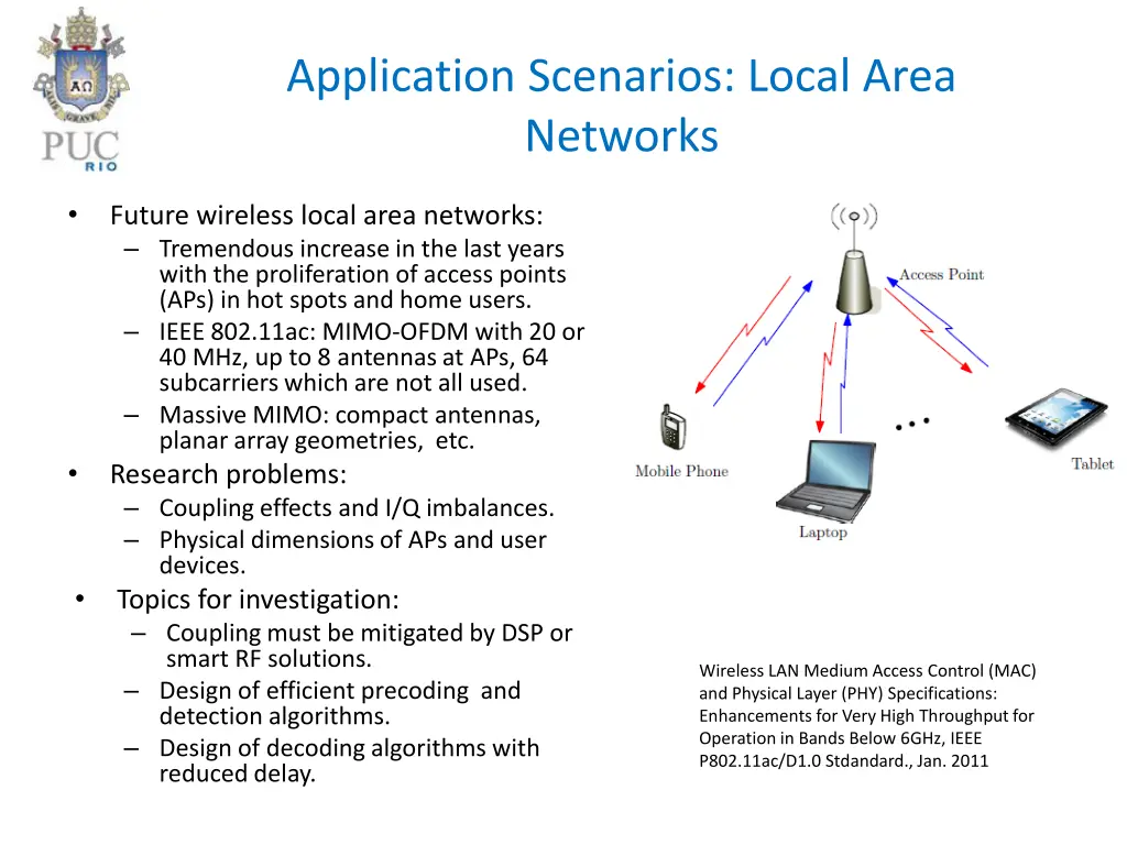 application scenarios local area networks