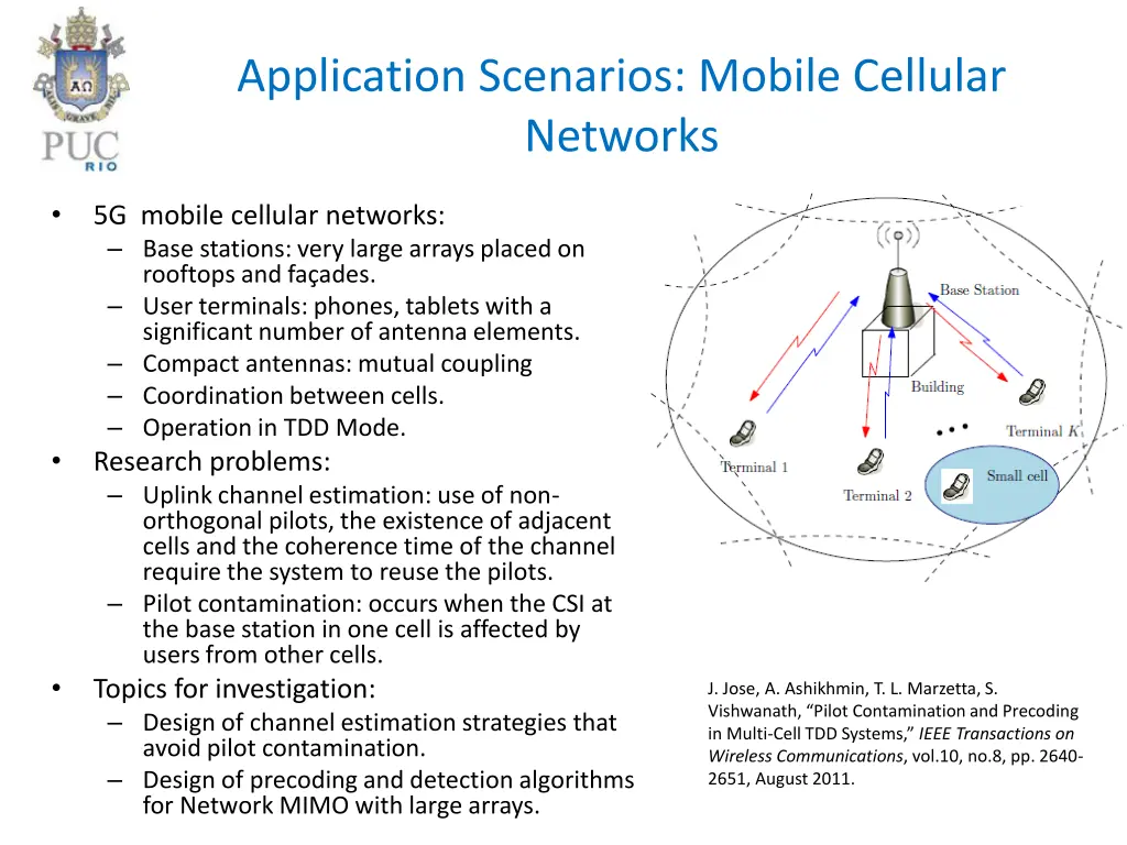 application scenarios mobile cellular networks