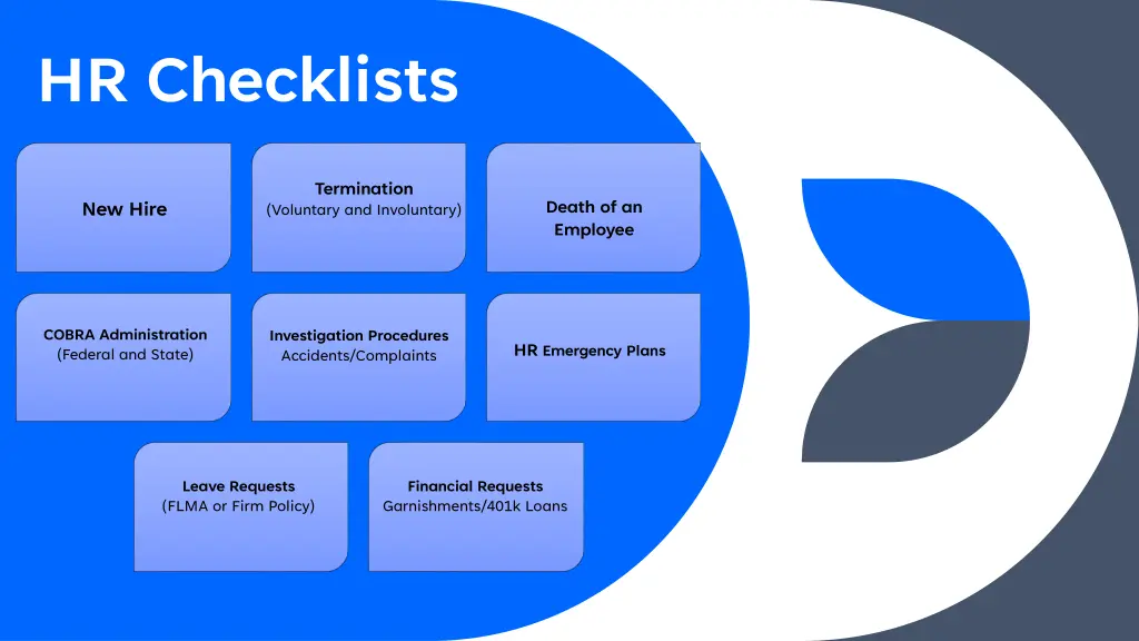 hr checklists