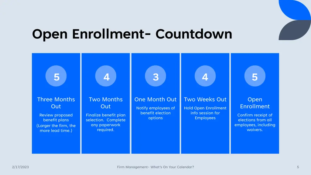 open enrollment countdown