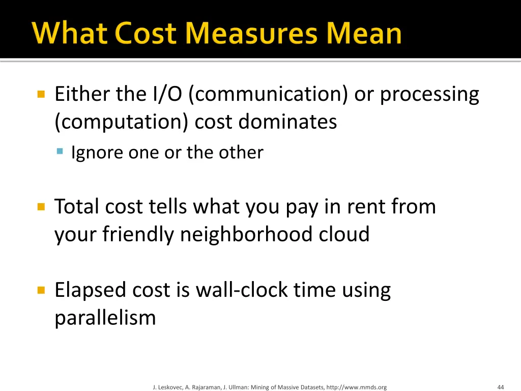 either the i o communication or processing