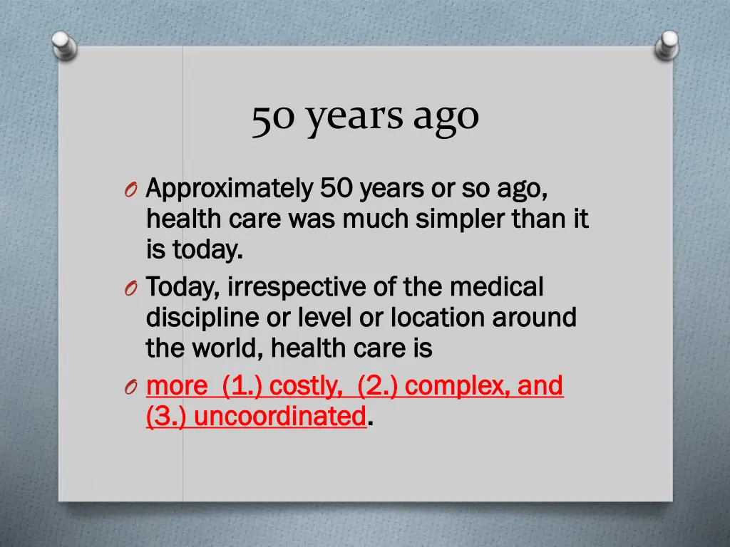 50 years ago