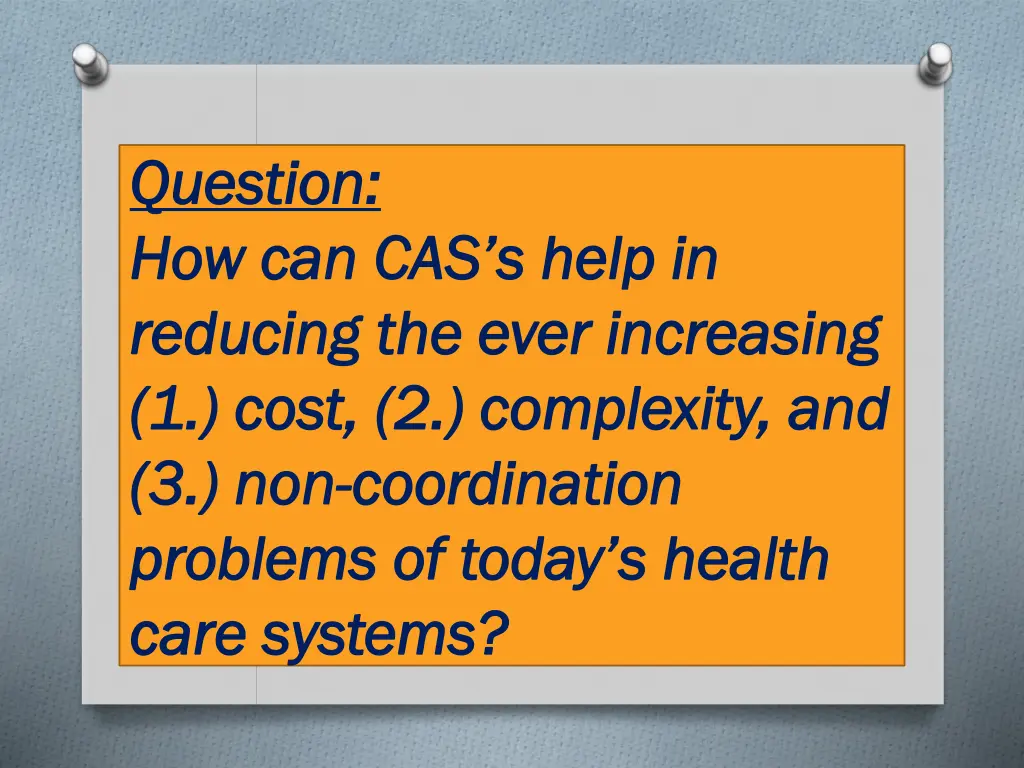 question question how can cas s help
