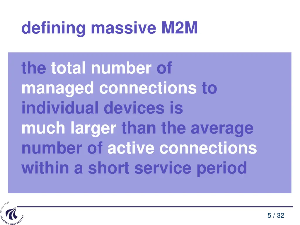 defining massive m2m