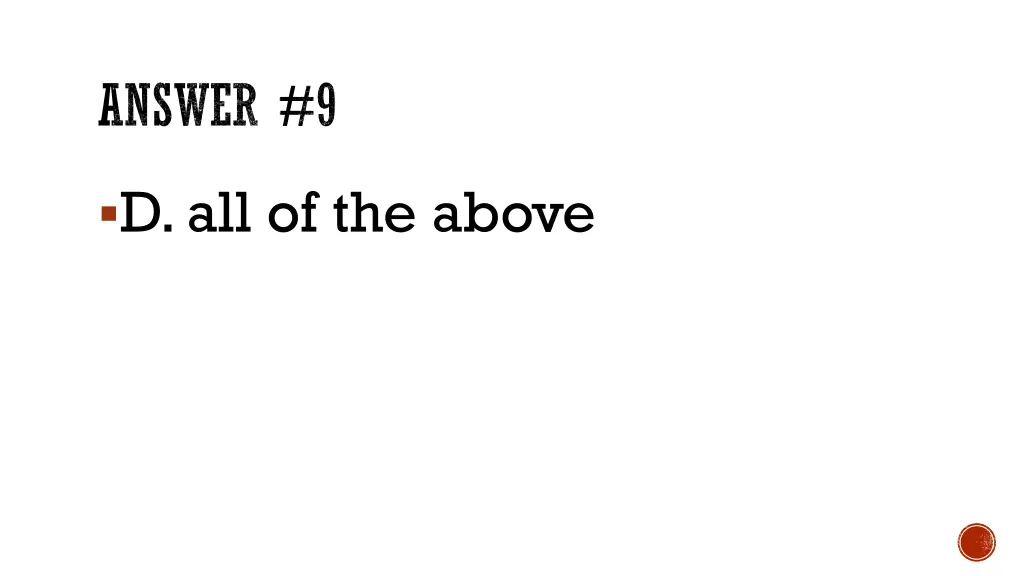 answer 9