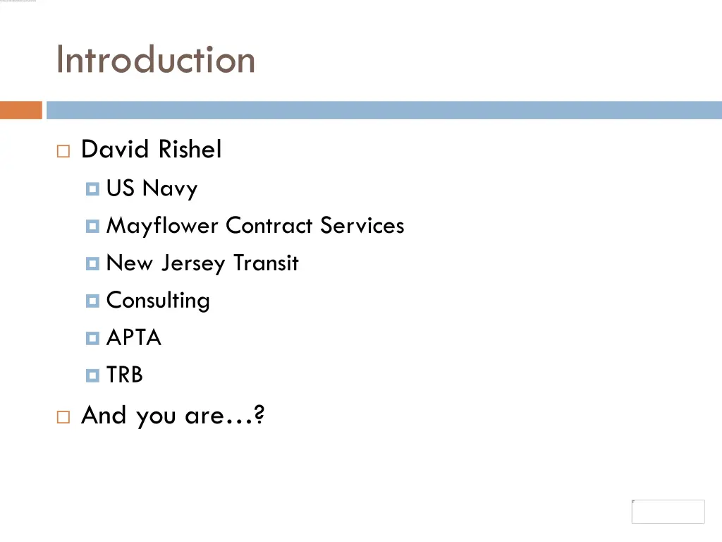introduction