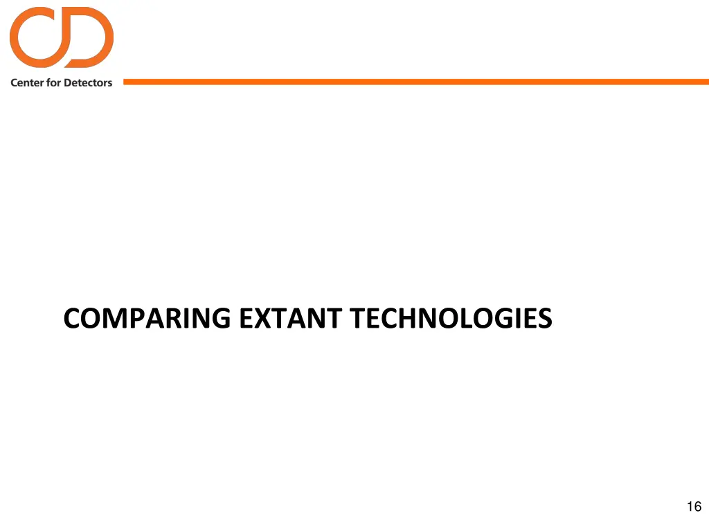comparing extant technologies