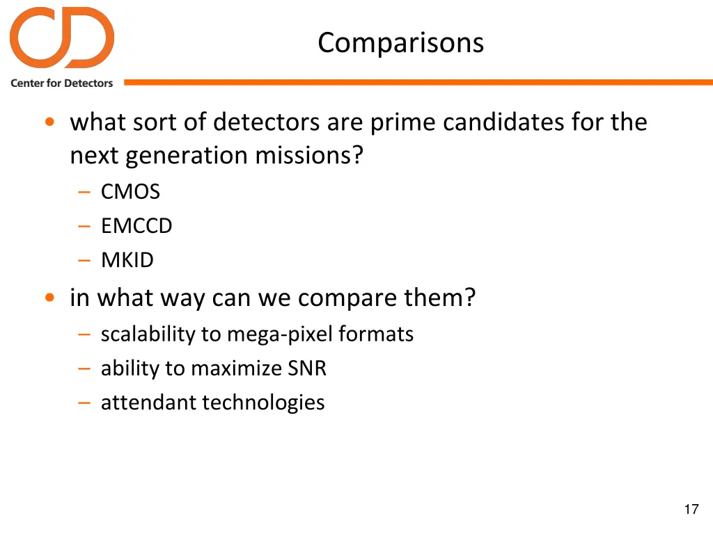 comparisons