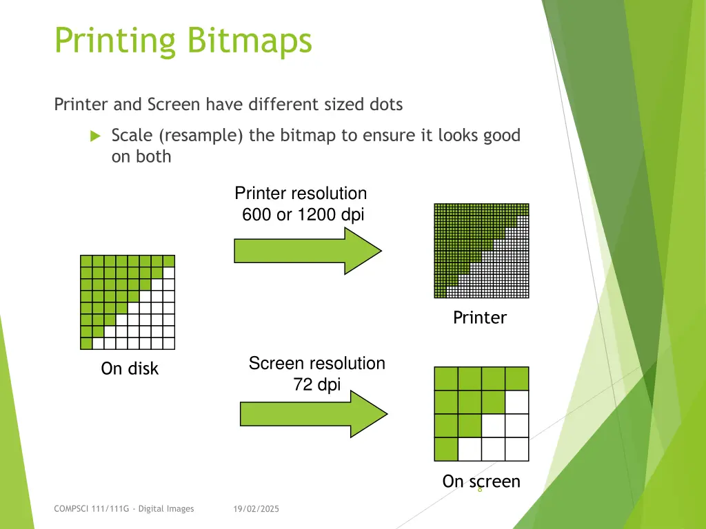 printing bitmaps