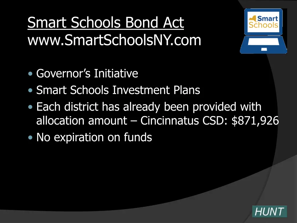 smart schools bond act www smartschoolsny com