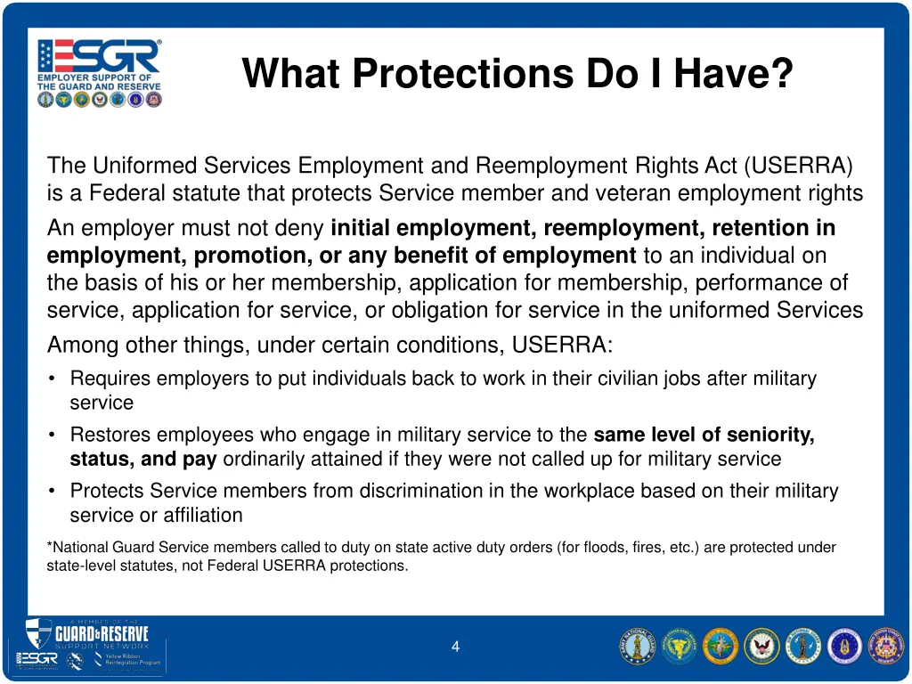 what protections do i have
