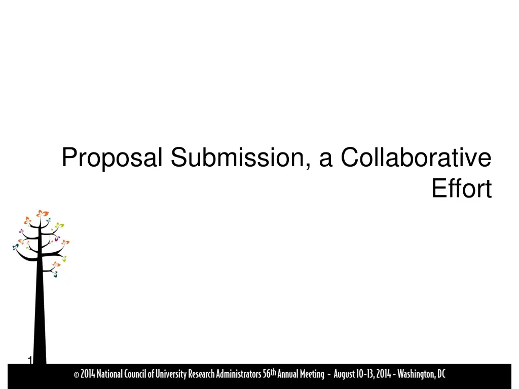 proposal submission a collaborative