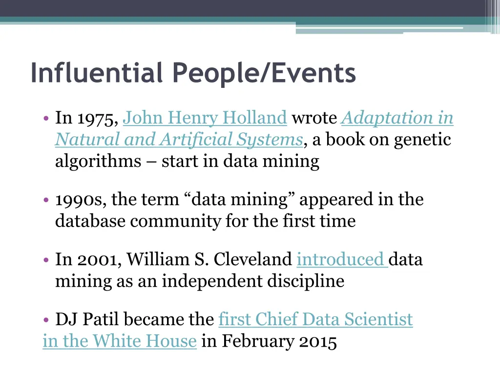 influential people events