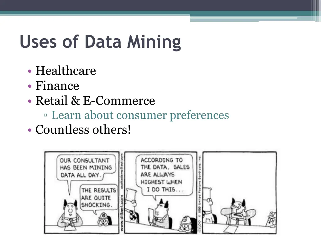 uses of data mining