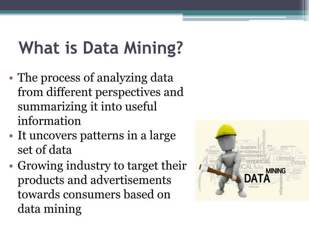 what is data mining