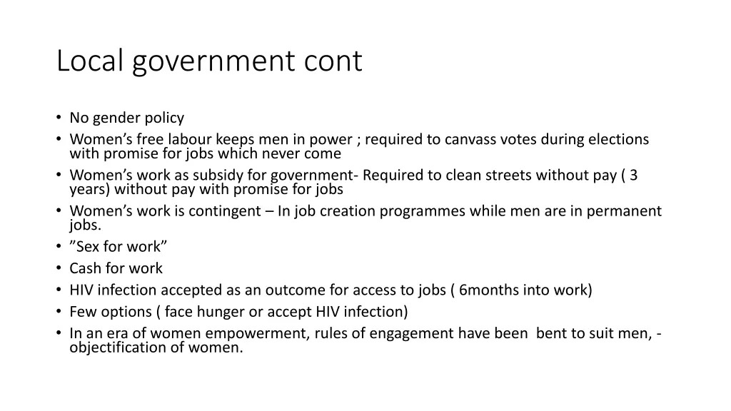 local government cont 1