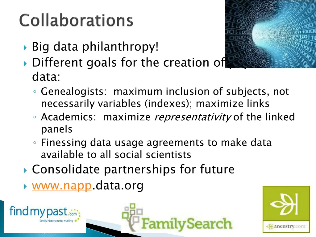 big data philanthropy different goals