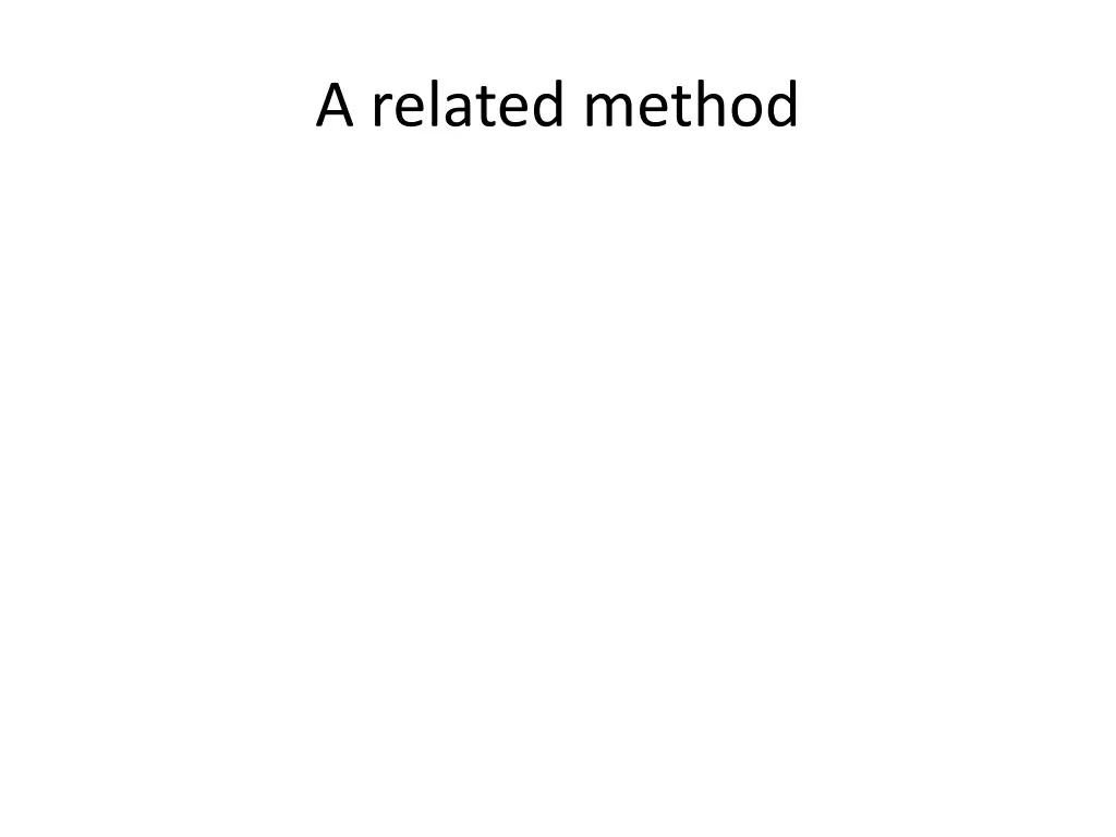 a related method