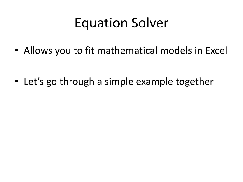 equation solver