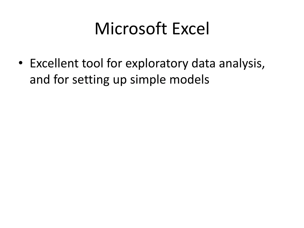 microsoft excel