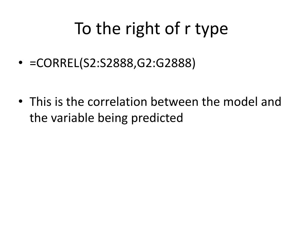 to the right of r type