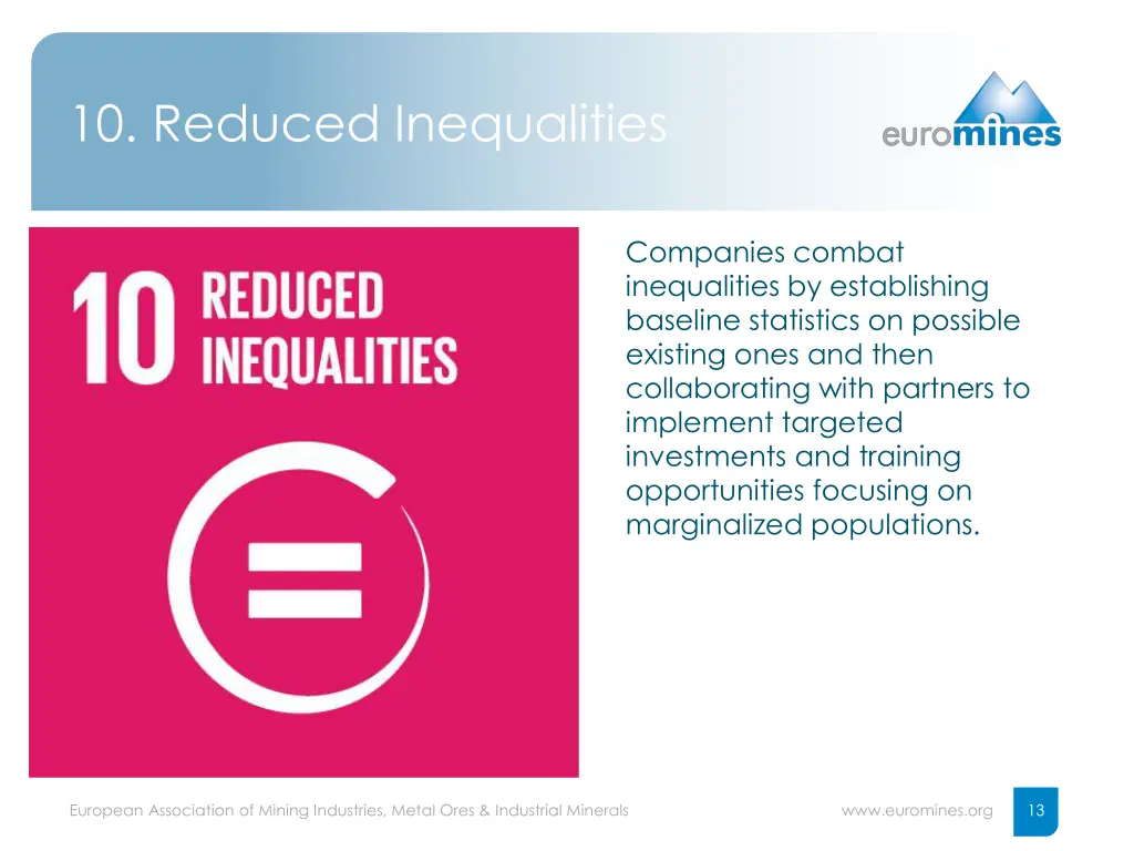 10 reduced inequalities