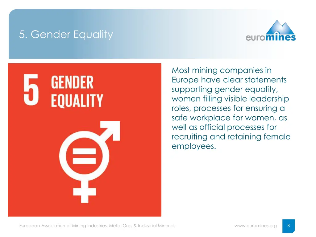 5 gender equality
