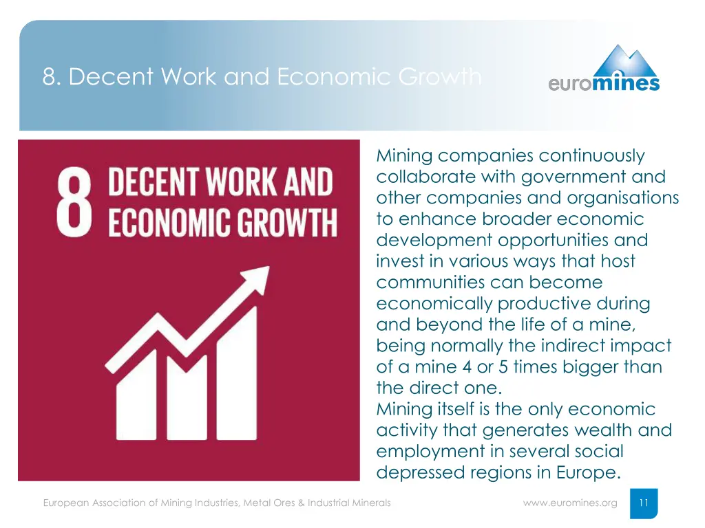 8 decent work and economic growth