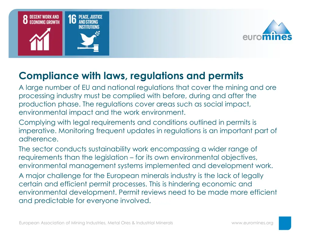 compliance with laws regulations and permits