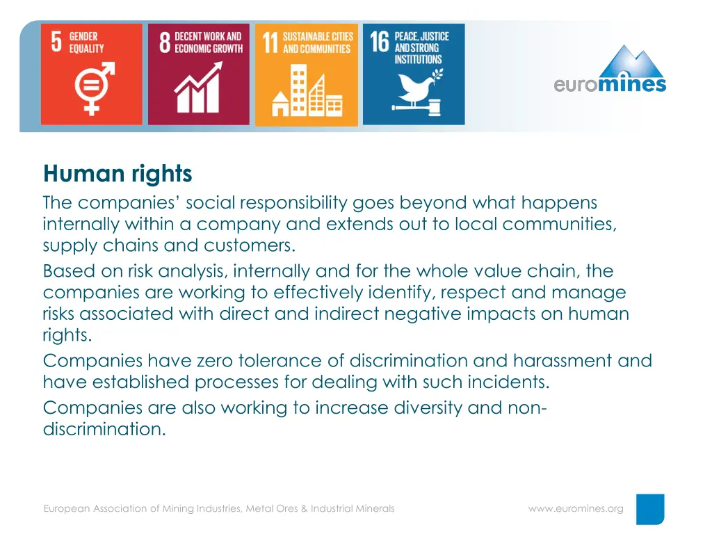 human rights the companies social responsibility