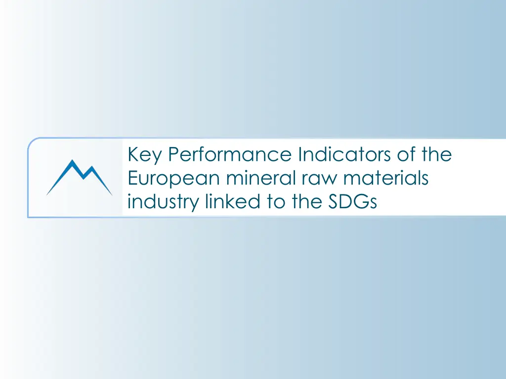 key performance indicators of the