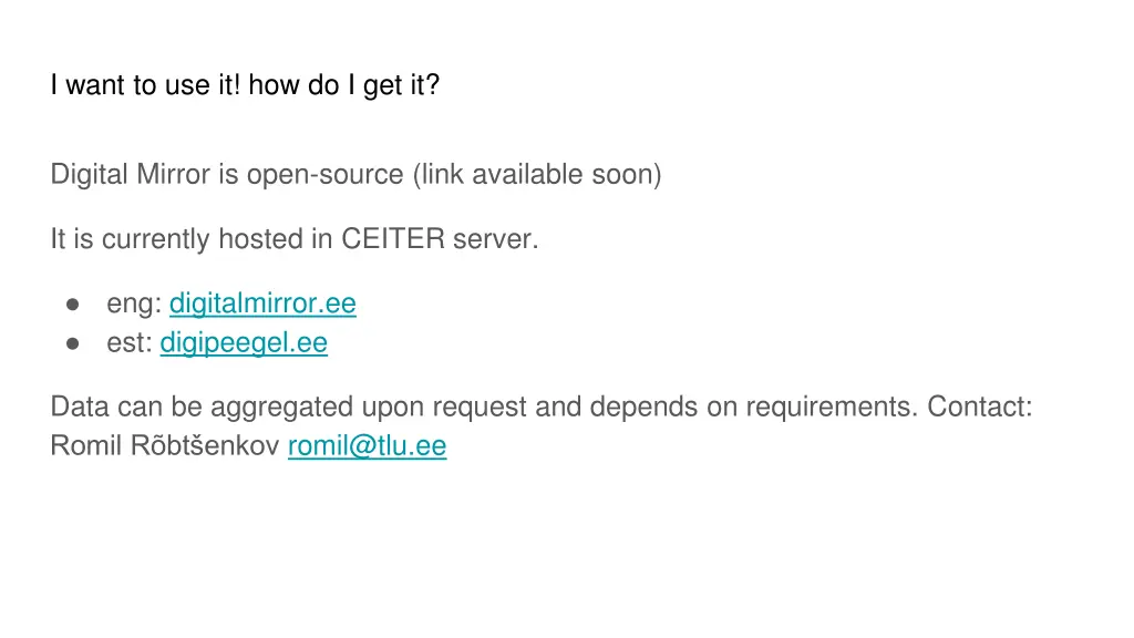 i want to use it how do i get it
