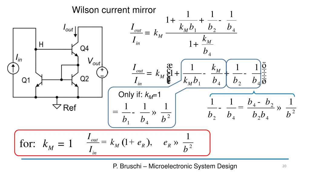 wilson current mirror 2